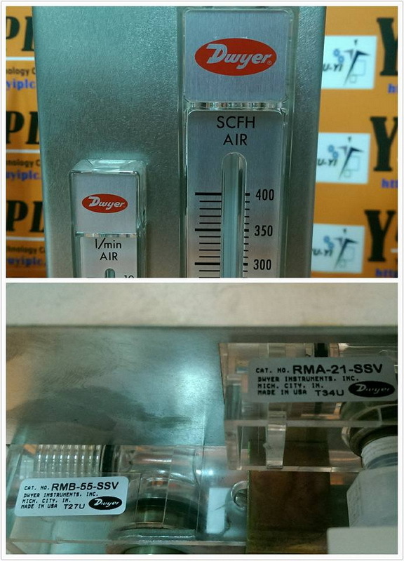 DWYER RMB55SSV RMA21SSV FLOWMETER 裕益科技自動化設備可程式編碼器PLC分散式控制系統DCS